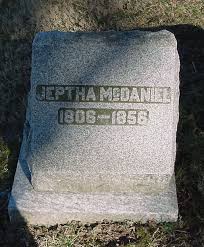 Jeptha McDaniel (1806-1856)