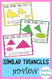 Similar Triangle Posters Great For The High School Geometry Classroom Just Print And Hang T Geometry Words Math Posters High School High School Math Lessons