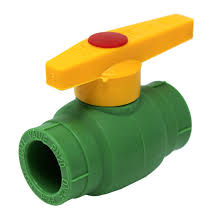 Shut-off Valve With Hidden Handle PPR Green - MT