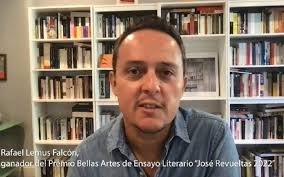 Rafael Lemus recibe el Premio Bellas Artes de Ensayo Literario José  Revueltas 2022