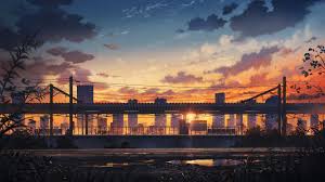 Check spelling or type a new query. Sunset City Scenery Anime 4k Wallpaper 114