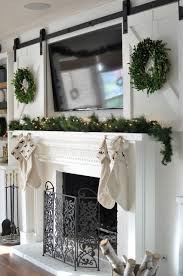 I'm an interior designer also, as i understand it, exposure to heat can be damaging to a television, and mounting it over the fireplace may even void the warranty with some. How To Decorate A Mantel With A Tv Above It The Turquoise Home