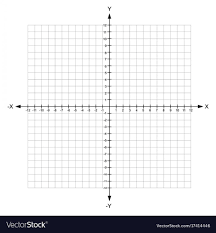 Math : Blank And Axis Cartesian Coordinate Plane Vector Image Graph ...