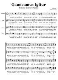 Post jocundam juventutem, post molestam senectutem nos habebit humus. Partitura Gaudeamus Igitur Piano Buscar Con Google Elementary Schools Education Elementary