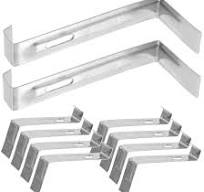 Amazon.com: Gadpiparty 20pcs Heavy Duty Stainless Steel Roof ...