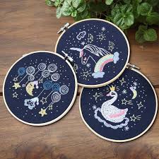 Pcs with microsoft office included. Bamboo Embroidery Hoop Full Range Of Embroidery Starter Kit With Pattern Black Flower Color Threads And Tools Kit Kissbuty Cross Stitch Kit Including Embroidery Cloth With Floral Pattern Kits