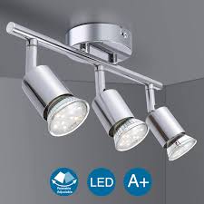 Explore our lighting range which includes: Modern Led 3 4 Light Track Lighting Kit Flush Mount Wall Or Ceiling Spot Lights Fixtures Flexibly Adjustable Decorative Accent Lamp For Kitchen Living Room Bedroom Hallway Walmart Com Walmart Com