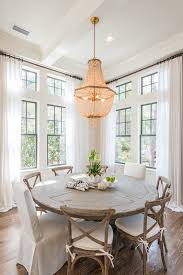 A general rule of thumb is to hang the fixture 3 feet (36 inches) above your table or 6 feet (72 inches) off the floor. Choosing The Right Size And Shape Light Fixture For Your Dining Room Simple Tips On Placement Style House Interiors