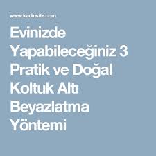 Evinizde Yapabileceginiz 3 Pratik Ve Dogal Koltuk Alti Beyazlatma Yontemi Mobile Boarding Pass