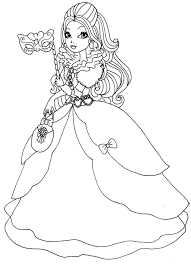 Ever after high coloring pages free printable 68103. Ever After High Coloring Pages Coloring Home