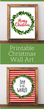 Printable Christmas Wall Art On Easy Merry Christmas Wall Art Joy To The World Diy Christmas Decor Print Christmas Wall Art Christmas Diy Christmas Signage