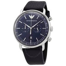 Free delivery and returns on ebay plus items for plus members. Emporio Armani Aviator Chronograph Quartz Blue Dial Men S Watch Ar11105 Ar11105 Watches Emporio Armani Jomashop