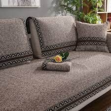 Viele menschen können sich ein leben ohne ihre geliebte sofadecke überhaupt nicht mehr vorstellen. Volltonfarbe Sofa Decken Anti Rutsch Mobel Protector Gestrickte Decke Anti Rutsch All Inclusive Couch Cover Werfen Fur 1 Verdicken 2 3 4 Kissen Abdeckungen Brown Kissenbezug 45x45cm 18x18inch Amazon De Kuche Haushalt Wohnen