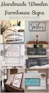 Diy rustic wood signs like you see at hobby lobby, for a fraction of the cost! Handmade Farmhouse Wooden Signs Farmhouse Signs Wooden Farmhouse Decor Home Decor Handmade Farmhouse Magnolia S Farmhouse Decor Decor Farmhouse Signs