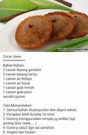Bila minyak berkurangan, tambah sikit lagi. Cara Membuat Cucur Jawa Rasanya