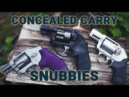 What is the best revolver for concealed carry? Three Classic Concealed Carry Snub Nosed Revolvers Youtube