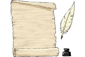 Old Parchment Paper Drawing Ancient Scroll Old Paper