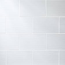 White square tile kitchen splashbacks b&q ireland. Salerna White Gloss Flat Ceramic Wall Tile Pack Of 10 L 402 4mm W 251 6mm Diy At B Q