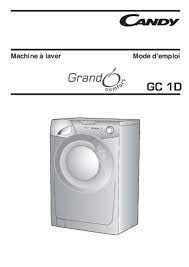 Mini machine à laver avec compartiment essorage pour les célibataires, les étudiants et les campeurs. Notice Lave Linge Candy Gc 212110 Et Pieces Detachees Pompe De Vidange Securite De Porte Verrou Programmateur Courroie Resistance Charbon Electrovanne