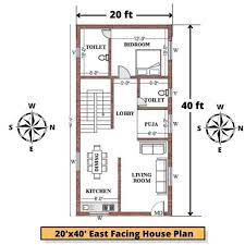 East Facing House Plan As Per Vastu