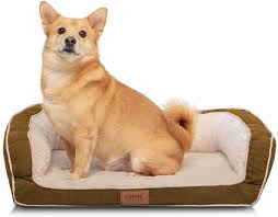 Maybe you would like to learn more about one of these? Amazon Com Emme Dog Bed For Small Medium And Large Dogs Orthopedic Dog Beds With Plush Foam Mattress Joint Relief Washable Removable Cover Deluxe Dog Couch Sofa Style Pet Bed Brown