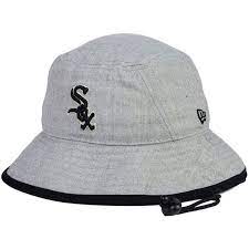New Era Chicago White Sox Heather Tipped Bucket Hat Chicago White Sox White Sock New Era