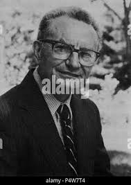 Paul Samuelson, American economist Stock Photo