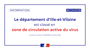 43 étudiants en santé positifs à rennes. Prefet De Bretagne Et D Ille Et Vilaine On Twitter Covid19 Le Departement D Illeetvilaine Est Place En Zone De Circulation Active Du Virus La Prefete Michele Kirry A Decide De Prendre De Nouvelles