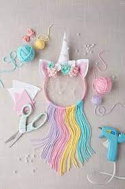Unicorn Dreamcatcher Creativity Kit Craft Kits For Kids Unicorn Crafts Dream Catcher Kit