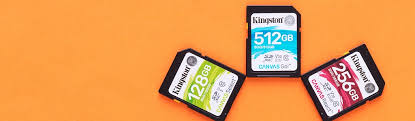 memory cards sd and microsd kingston