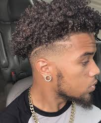 Gifted by nature, black men with curly hair have the advantage to make full use of their natural hair, accentuating a wide range of hair styles asymmetric and creative haircuts can highlight the curly texture of the hair with the right hairstyle and an easy to follow haircut tips. Pin On Black Hair Fade Guide