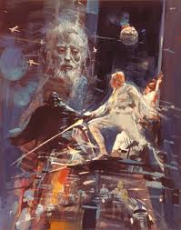 Star Wars John Berkey S Beautifully Textured Dreamy Poster Star Wars Concept Art Star Wars Art Star Wars Artwork