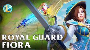 Royal Guard Fiora Skin Spotlight - WILD RIFT - YouTube