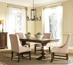 Armand Antique Brownstone Extendable Trestle Dining Table Trestle Dining Tables Liberty Furniture Wood Dining Room Set