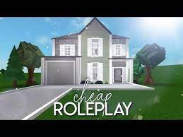 Bloxburg Cheap Roleplay Home 28k Youtube Home Building Design House Layouts House Blueprints