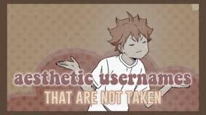 Your username is your personal data, and a poorly chosen one can link back to you or even reveal your identity. Ë‹ ð—®ð—²ð˜€ð˜ð—µð—²ð˜ð—¶ð—° ð˜‚ð˜€ð—²ð—¿ð—»ð—®ð—ºð—²ð˜€ It S A Random Username And Haikyuu Username Youtube