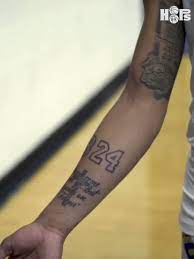 He first held a basketball when he was 9 months. Bleacher Report On Twitter Mikey Williams Got 824 Tatted On His Forearm In Honor Of Kobe He Finished Monday S Game With 24 Points Brhoops