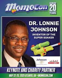 In honor of our 90s-themed 20th anniversary, we're proud to spotlight a  true icon of the era — Dr. Lonnie Johnson, inventor of the Super Soaker and  founder of the Johnson STEM