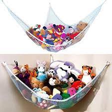 Hanging Toy Corner Hammock Net Organizer Stuffed Animals Dolls Storage Bag In 2021 Stuffed Animal Storage Doll Storage Girl Stuffed Animals