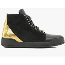 Black And Gold High Tops Balmain Bony Velvet And Leather High Top Sneakers Black And Gold Sneakers Gold High Top Sneakers Leather High Tops