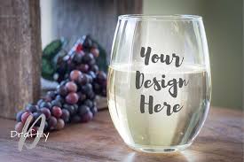 Photo Stemless Wine Glass Mockup 105 Dollar Tree Stemless Etsy In 2020 Stemless Wine Glass Wine Glass Boss Birthday Gift