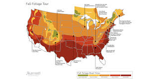 Map A Fall Foliage Tour This Autumn Season Marriott News