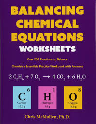 Cl 2 + 3f 2 → 2clf 3 30. Buy Balancing Chemical Equations Worksheets Over 200 Reactions To Balance Chemistry Essentials Practice Workbook With Answers Book Online At Low Prices In India Balancing Chemical Equations Worksheets Over 200 Reactions To