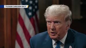 'There's a level of hatred I've never seen,' Trump says in Tucker Carlson  interview