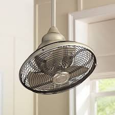 Industrial cage ceiling fans fit perfectly in living rooms, bedrooms, and home offices, bringing a modern charm to your interior. 20 Fanimation Extraordinaire Orbital Nickel Ceiling Fan 89315 Lamps Plus Ceiling Fan Caged Ceiling Fan Lamps Plus
