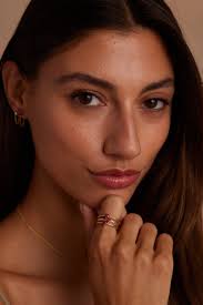 July Ruby Silver Birthstone Ring