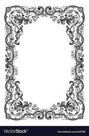 Antique Frame Engraving Download A Free Preview Or High Quality Adobe Illustrator Ai Eps Pdf And Hig Antique Frames Islamic Art Pattern Floral Border Design
