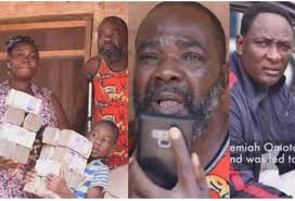 Pastor gives Ailing Nollywood Actor, Michael Duru N5million for Surgery  Veteran Nolloywood actor, Michael Duru, who has been battling with an  amputated leg due to diabetes has been gifted N5 million by