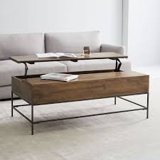Industrial Storage Pop Up Coffee Table In 2020 Coffee Table Coffee Table Wood Reclaimed Wood Coffee Table