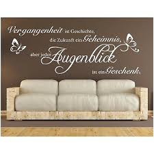 Wandtattoo Spruch Vergangenheit Ist Zukunft Augenblick Wandaufkleber
